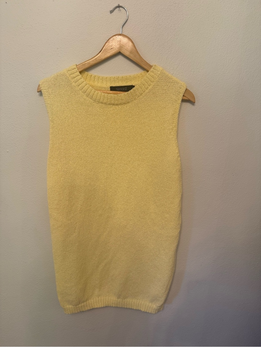 Sleeveless Knit Shell and Shorts - Butter Yellow